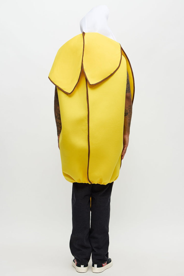 Halloween's Yellow Banana Costume Tunic with Foam Structure