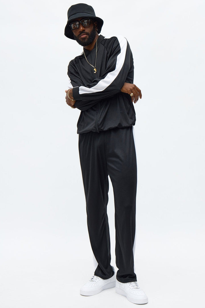 Halloween's Two Piece Hip Hop Costume in Black and White for Parties