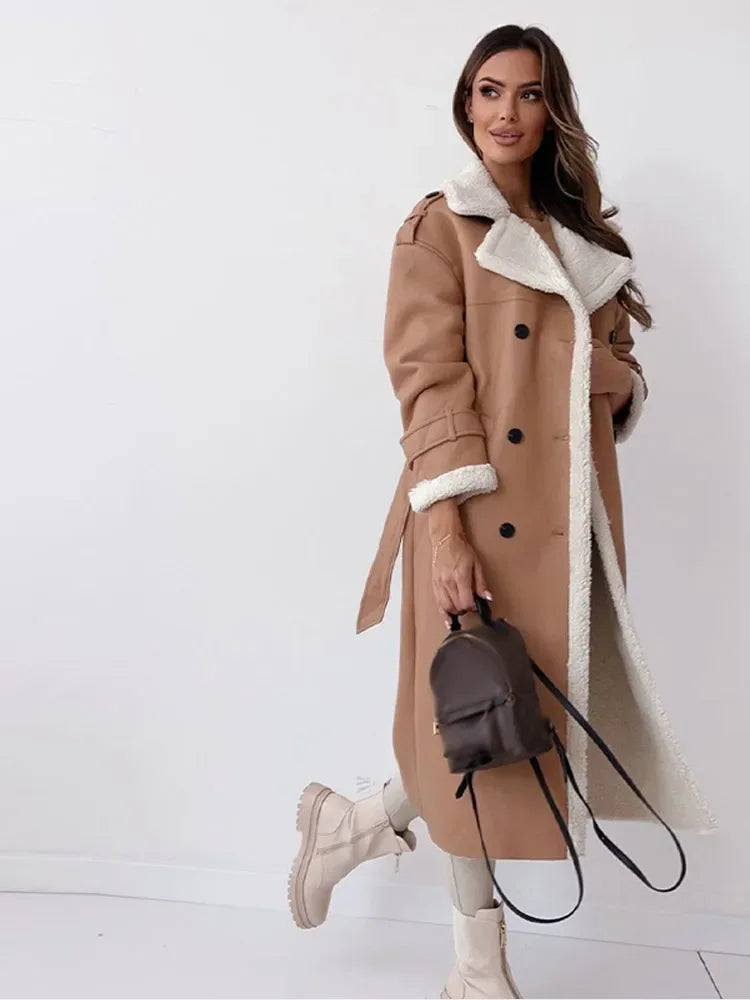 Women's Chic & Functional Long Winter Coat