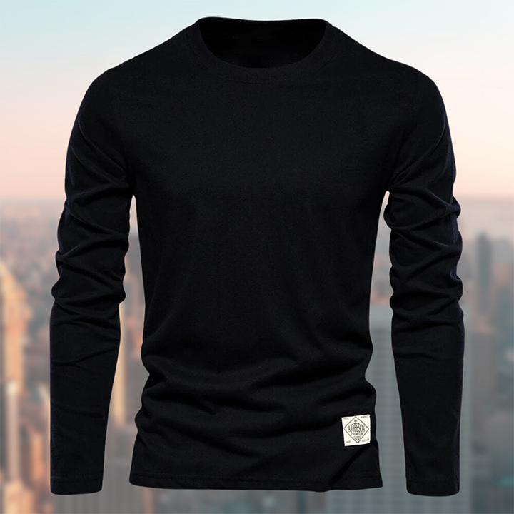 Men's Crew Neck Long-Sleeve Sweatshirt
