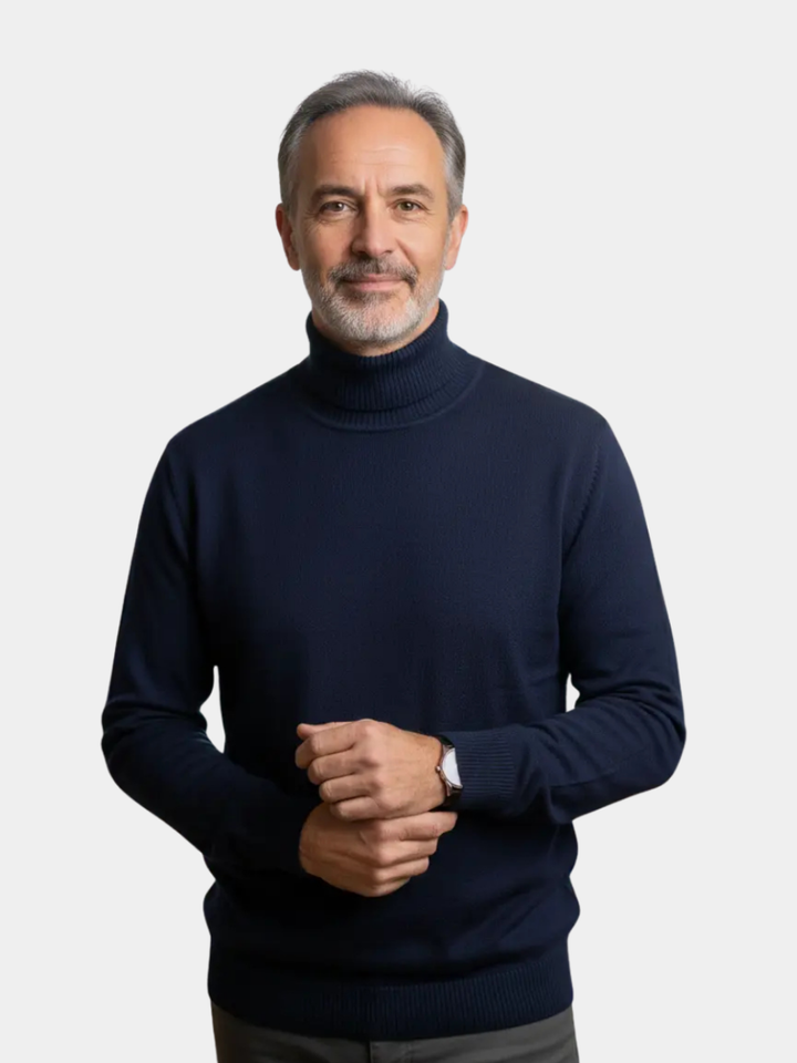 Men's Classic Turtleneck Sweater