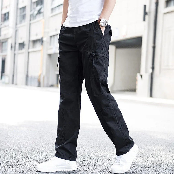 Men's Tapered Leg Multi-Pocket Cargo Pants
