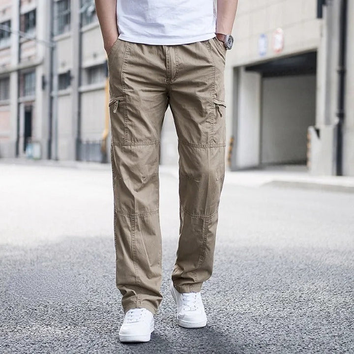 Men's Tapered Leg Multi-Pocket Cargo Pants