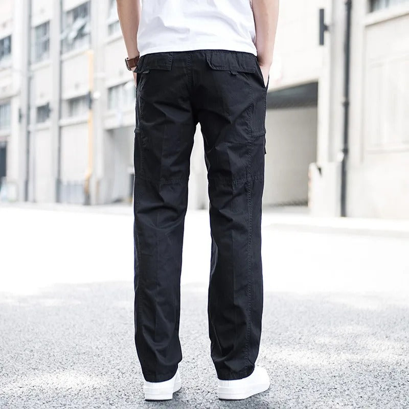 Men's Tapered Leg Multi-Pocket Cargo Pants