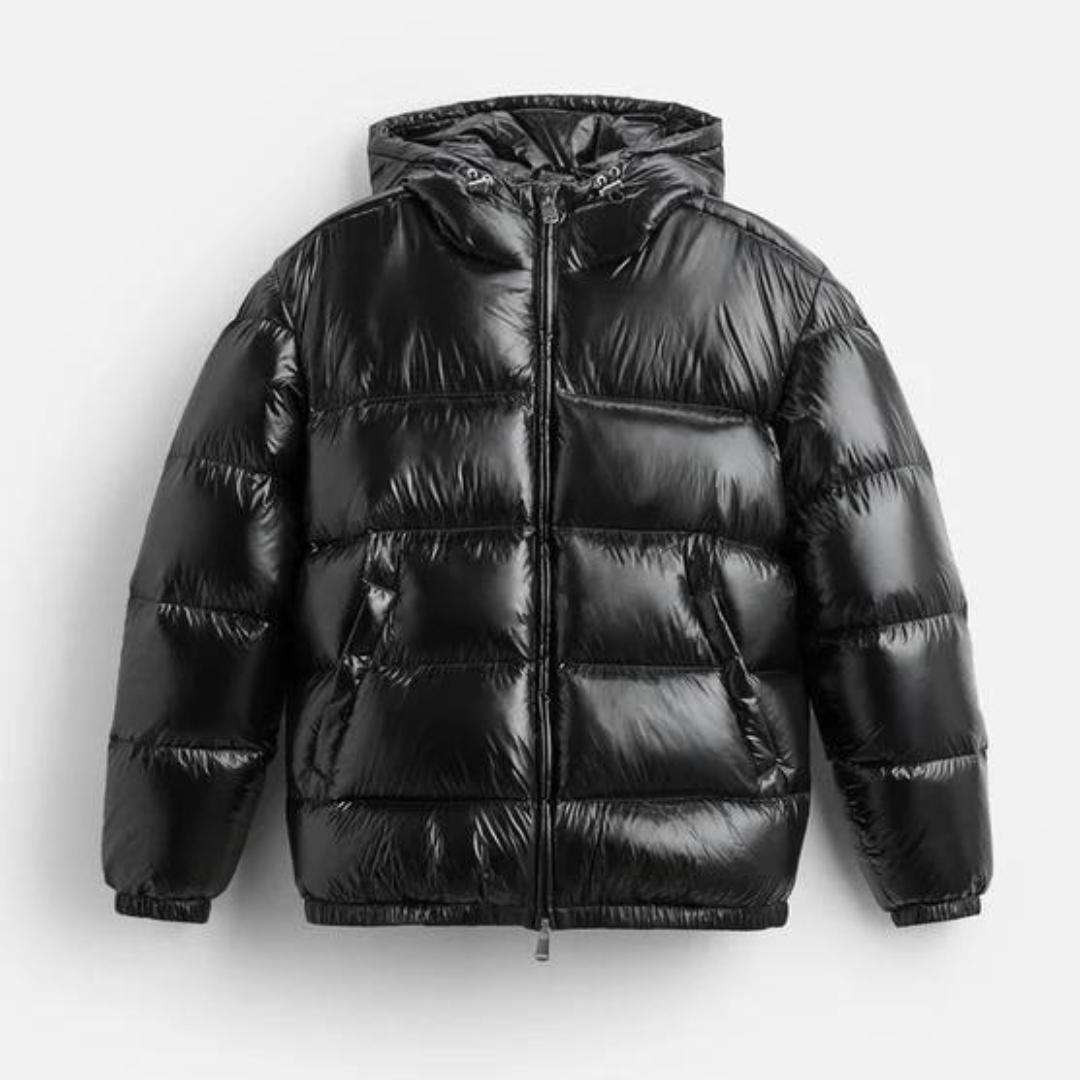 Men's Hooded Quilted Puffer Jacket