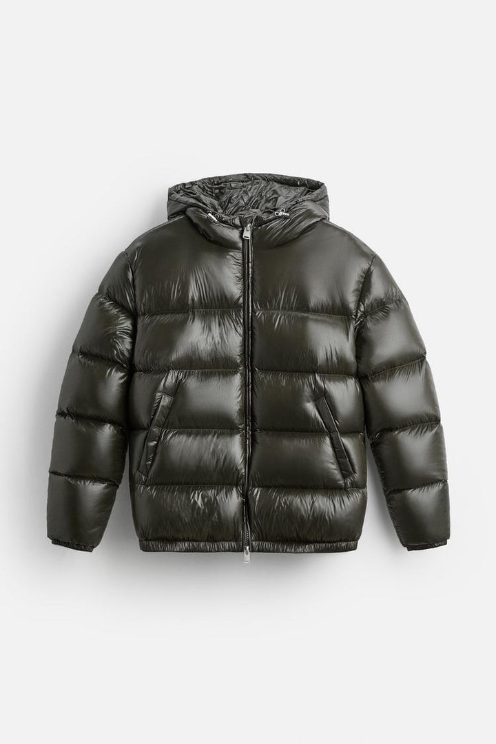 Men's Hooded Quilted Puffer Jacket