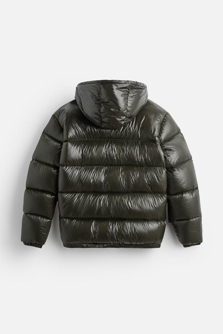 Men's Hooded Quilted Puffer Jacket
