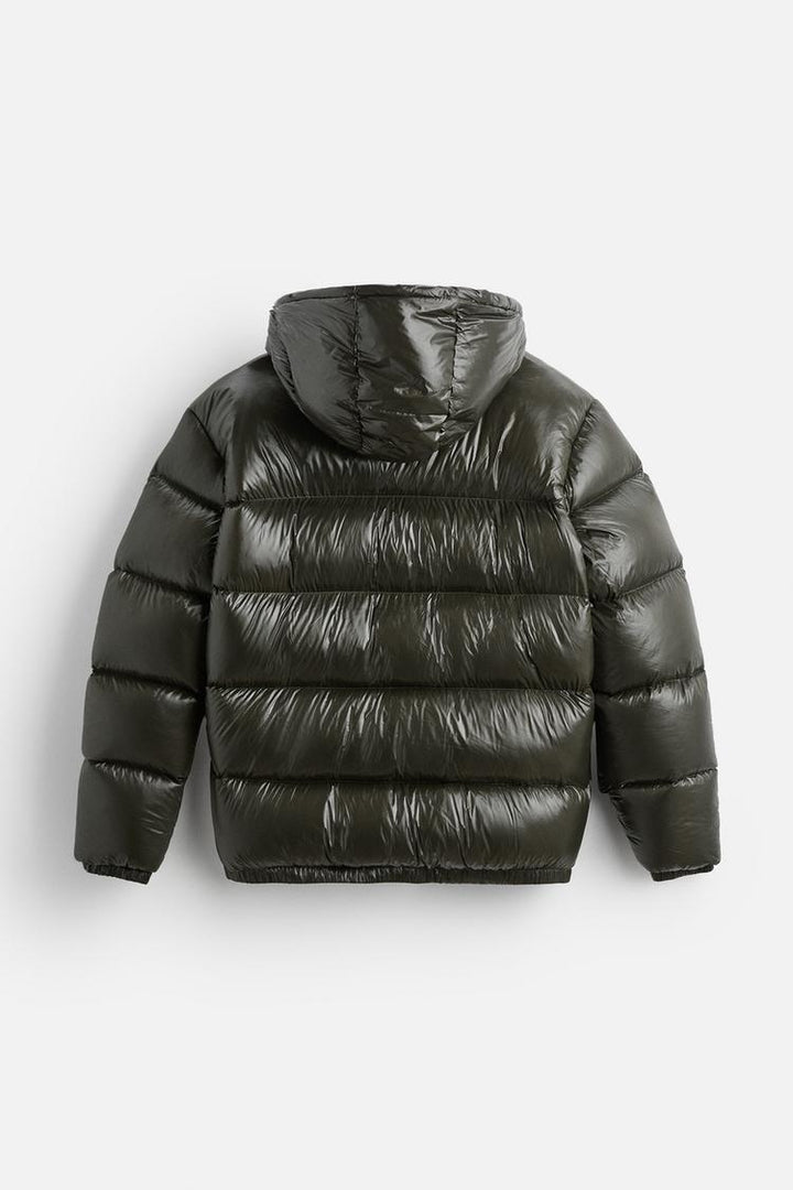 Men's Hooded Quilted Puffer Jacket