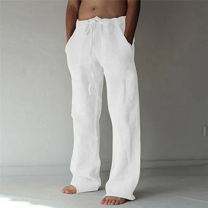 Men's Casual Fit Trousers with Side Pockets
