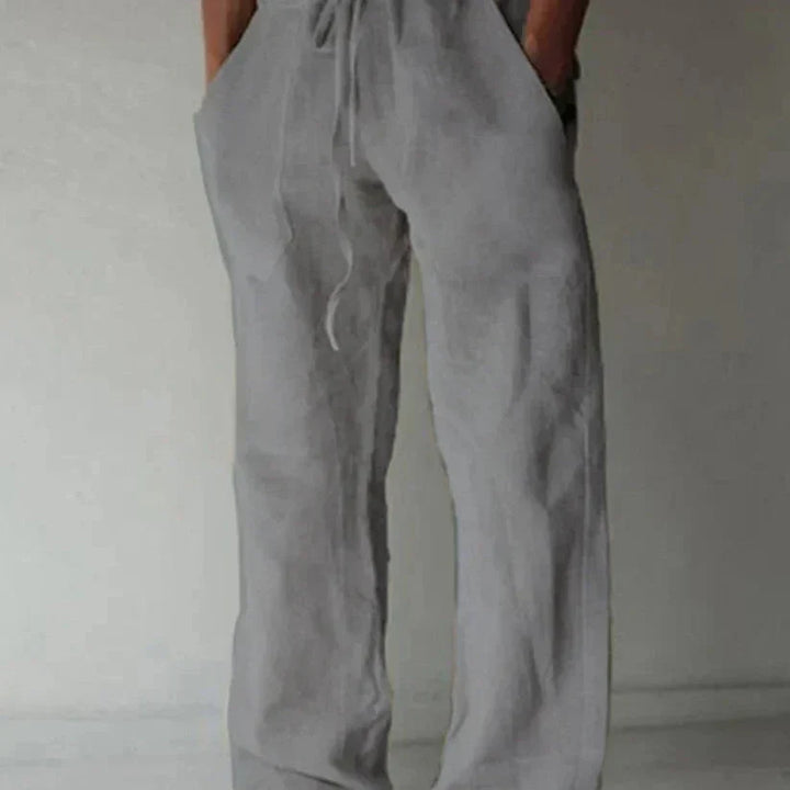 Men's Casual Fit Trousers with Side Pockets