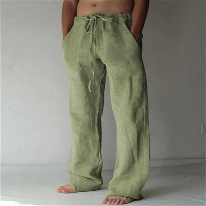 Men's Casual Fit Trousers with Side Pockets