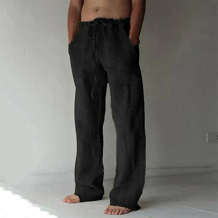 Men's Casual Fit Trousers with Side Pockets