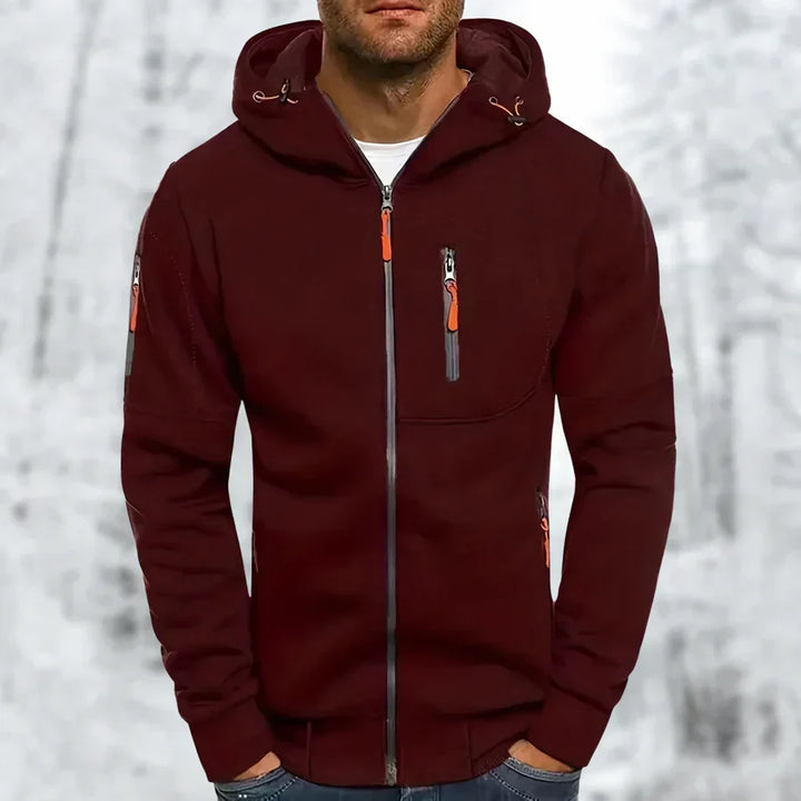 Men's Versatile Comfort Zip Hoodie