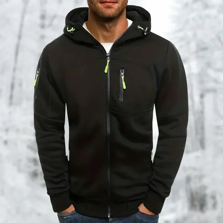 Men's Versatile Comfort Zip Hoodie