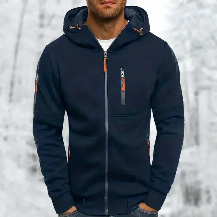 Men's Versatile Comfort Zip Hoodie