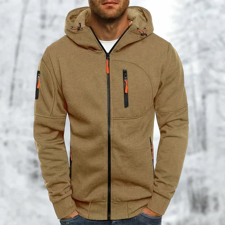 Men's Versatile Comfort Zip Hoodie