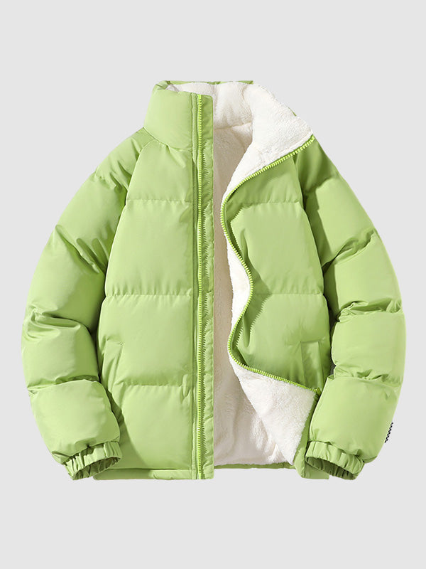 Men's Insulated Puffer Jacket for Cold Weather