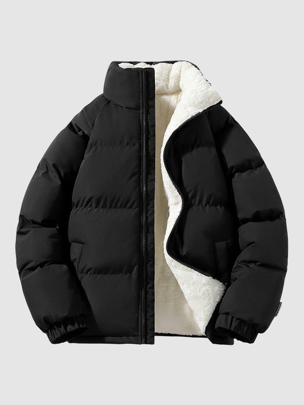 Men's Insulated Puffer Jacket for Cold Weather