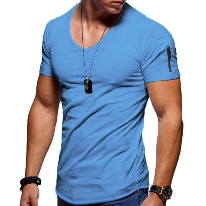 Men's Athletic Fit V-Neck T-Shirt