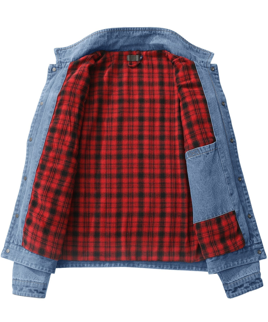 Men's Flannel Lined Denim Jacket