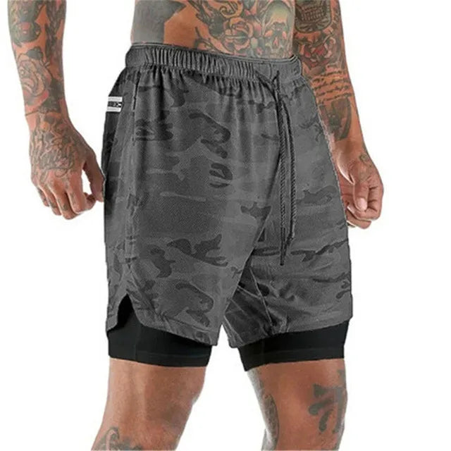 Milan | Men's Double Layer Running Shorts