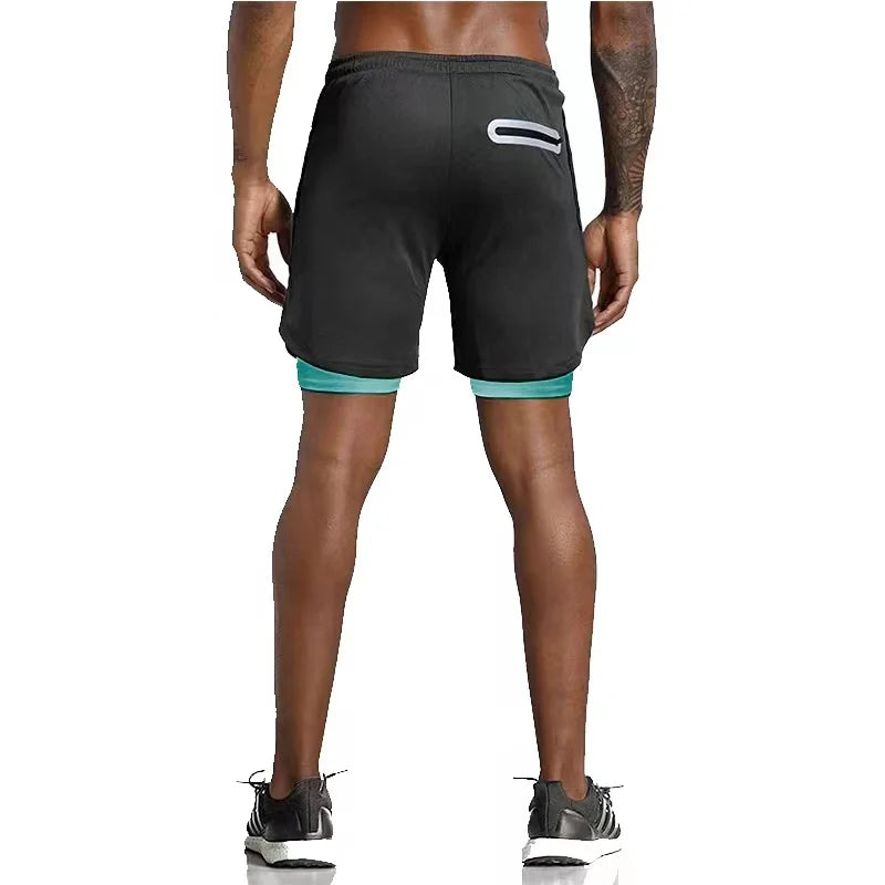 Milan | Men's Double Layer Running Shorts