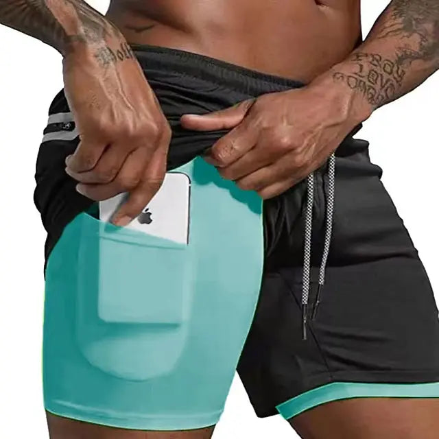 Milan | Men's Double Layer Running Shorts