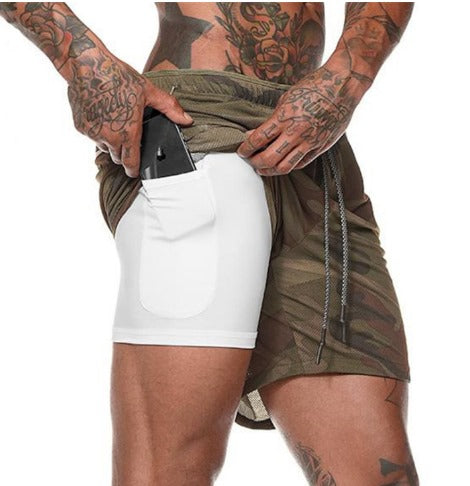 Milan | Men's Double Layer Running Shorts