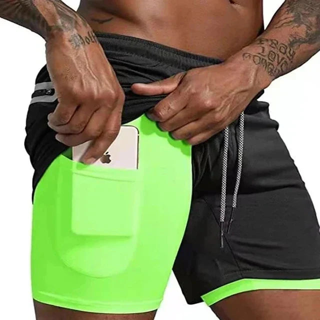 Milan | Men's Double Layer Running Shorts