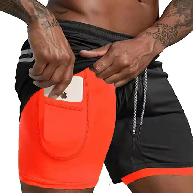 Milan | Men's Double Layer Running Shorts