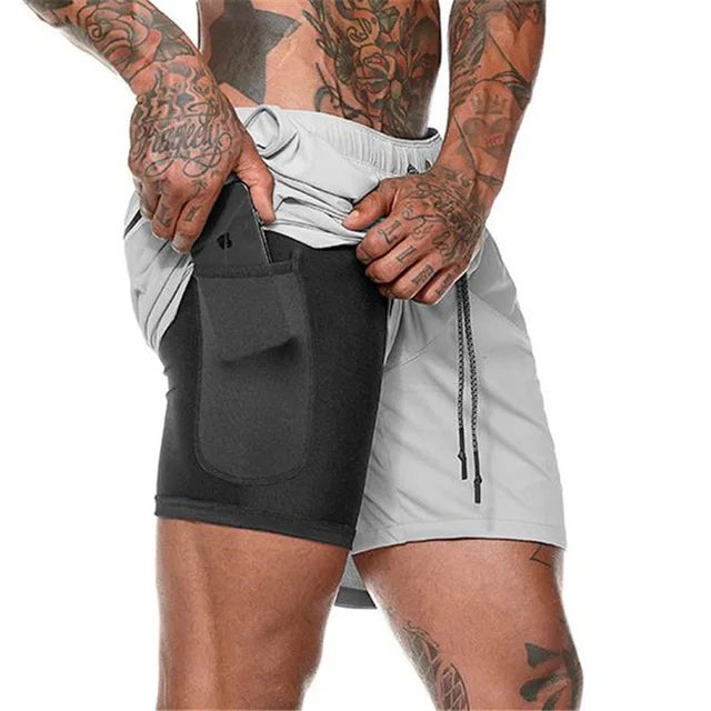 Milan | Men's Double Layer Running Shorts