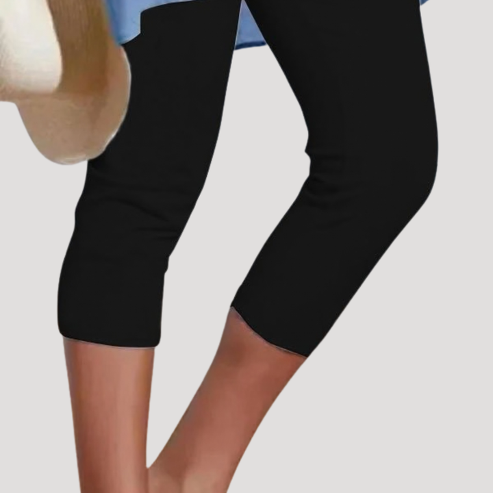Octavia | Women's High Waisted Capri Workout Leggings