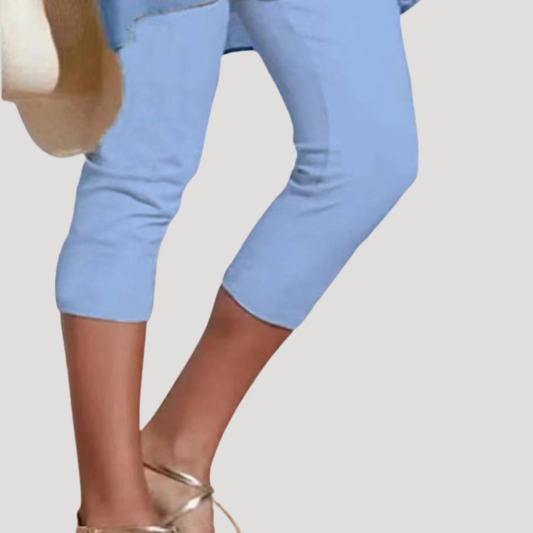 Octavia | Women's High Waisted Capri Workout Leggings