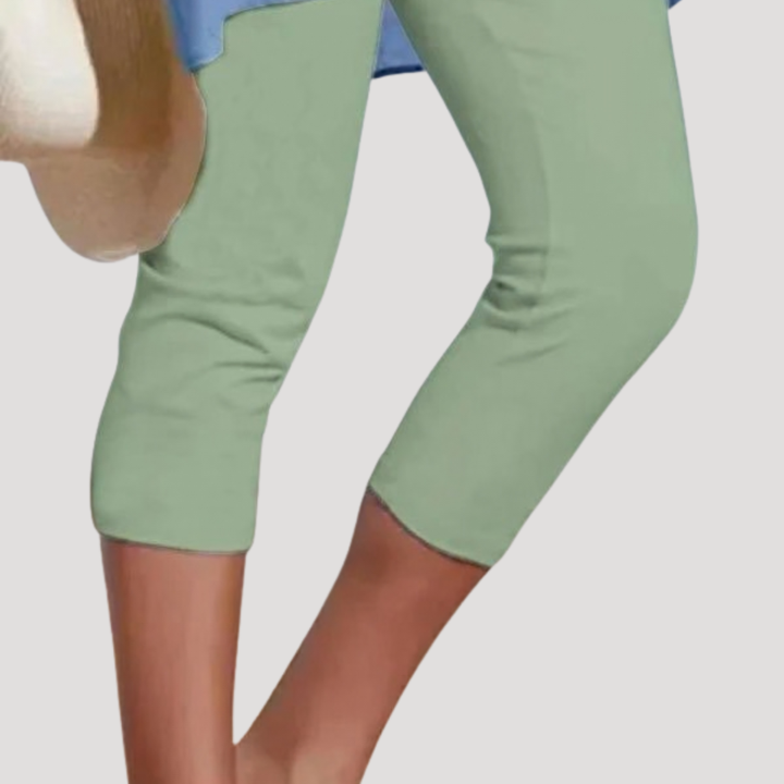 Octavia | Women's High Waisted Capri Workout Leggings