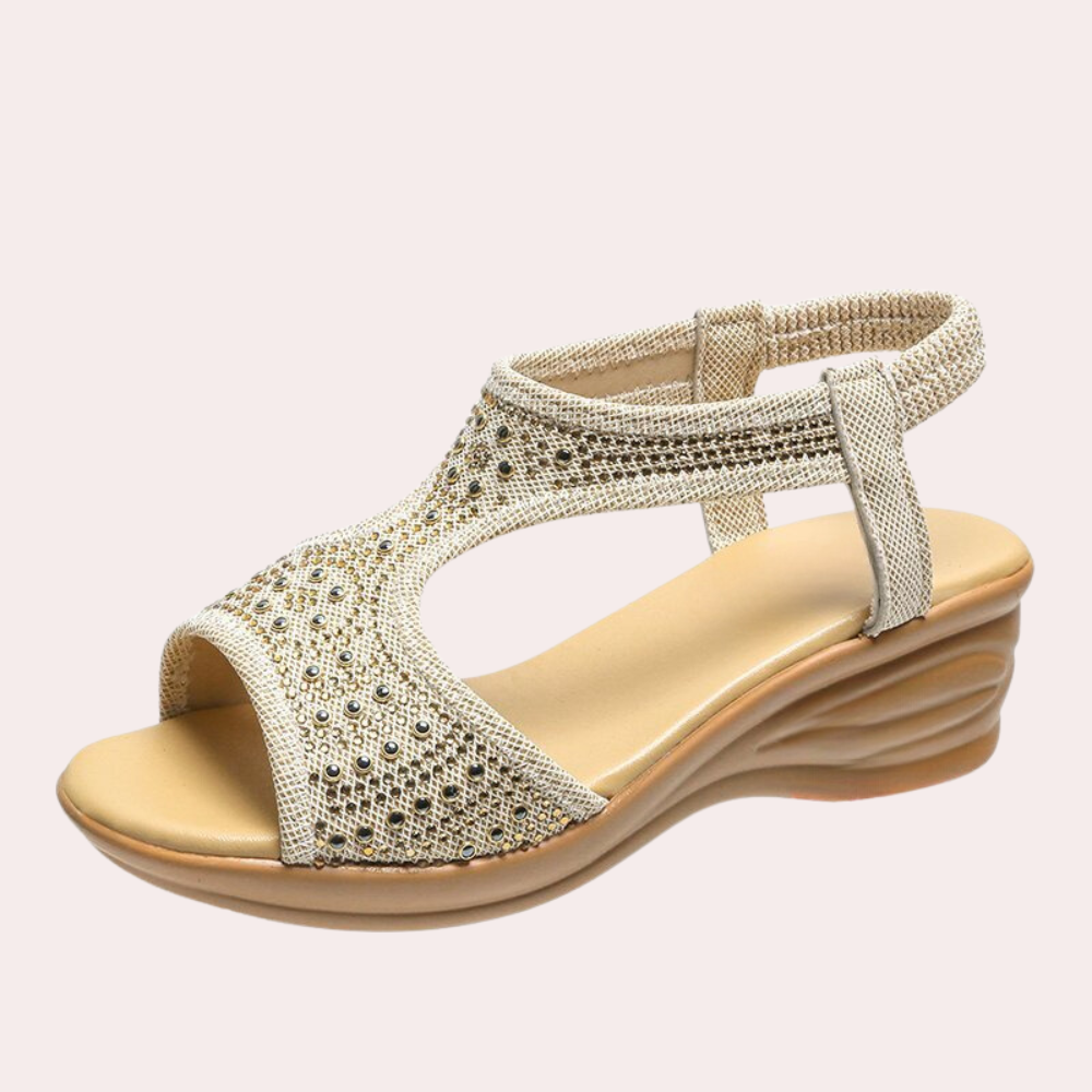 Noa | Women's Open-Front Wedge Sandals