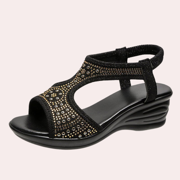 Noa | Women's Open-Front Wedge Sandals