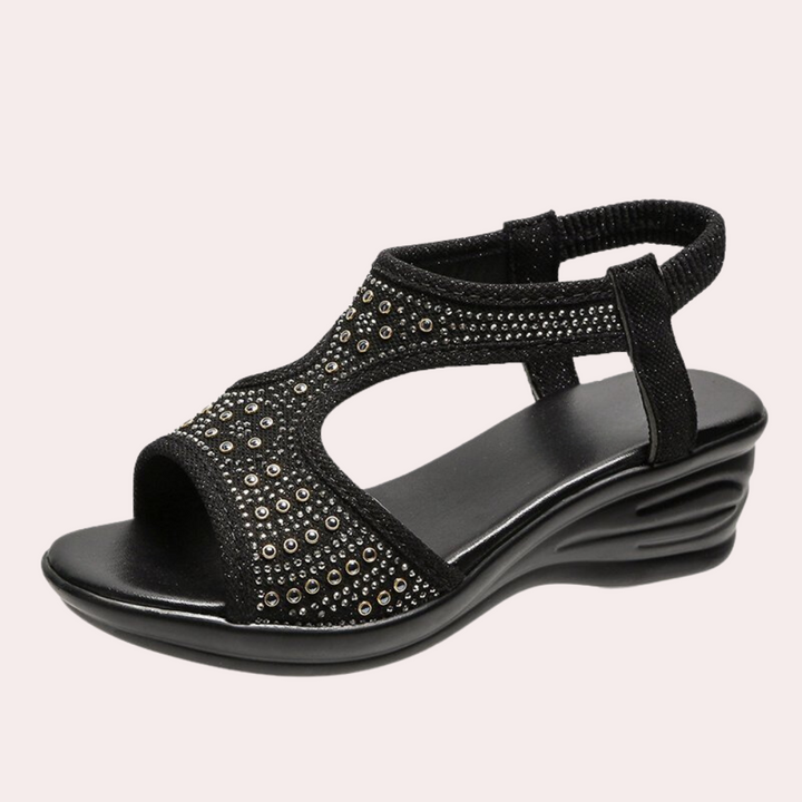 Noa | Women's Open-Front Wedge Sandals