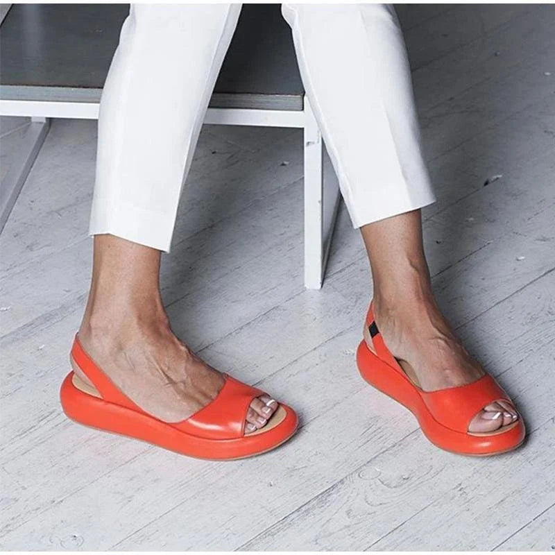 Livana | Women's Orthopaedic Comfort Sandals with Low Heel