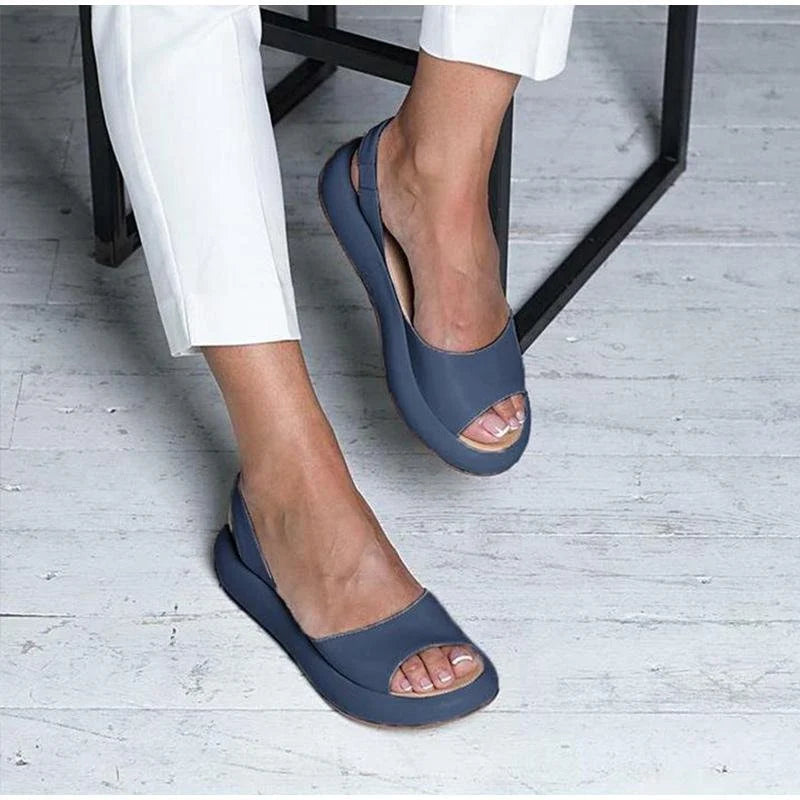 Livana | Women's Orthopaedic Comfort Sandals with Low Heel