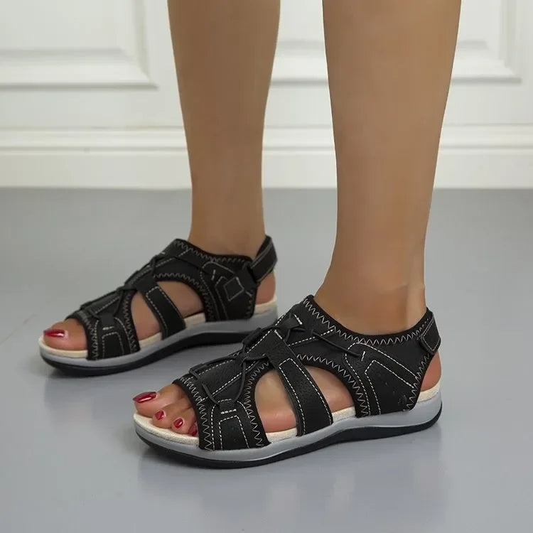 Women's Supportive Orthotic Open-Toe Sandals