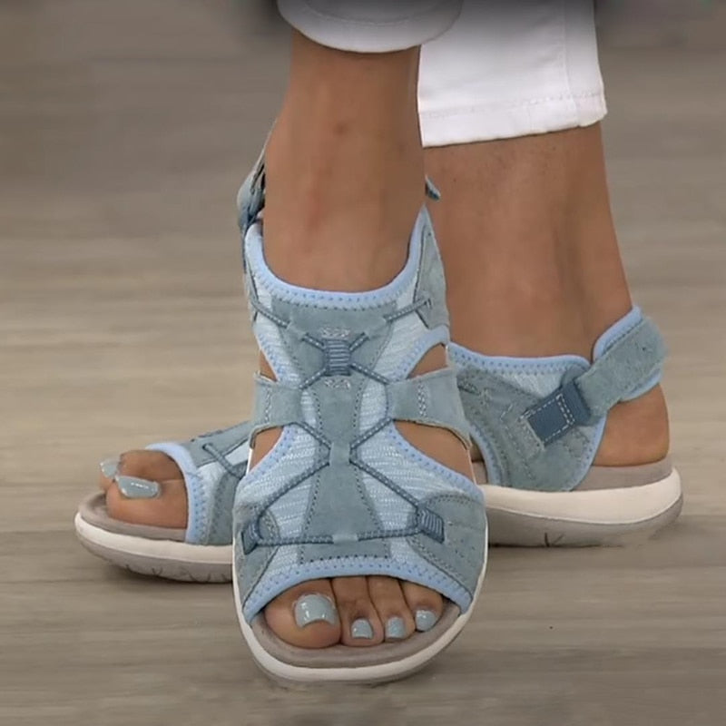 Women's Supportive Orthotic Open-Toe Sandals