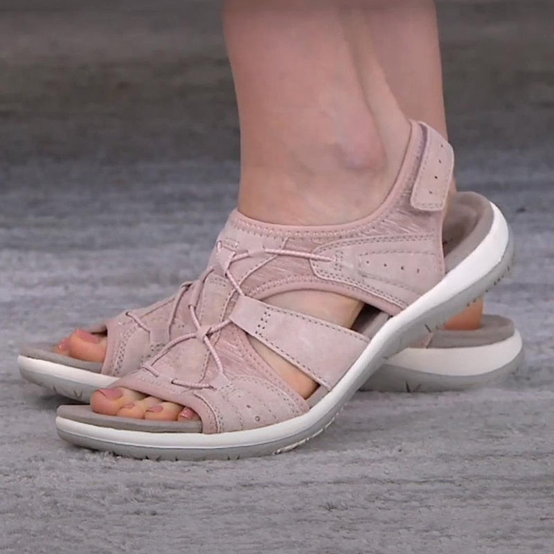 Women's Supportive Orthotic Open-Toe Sandals
