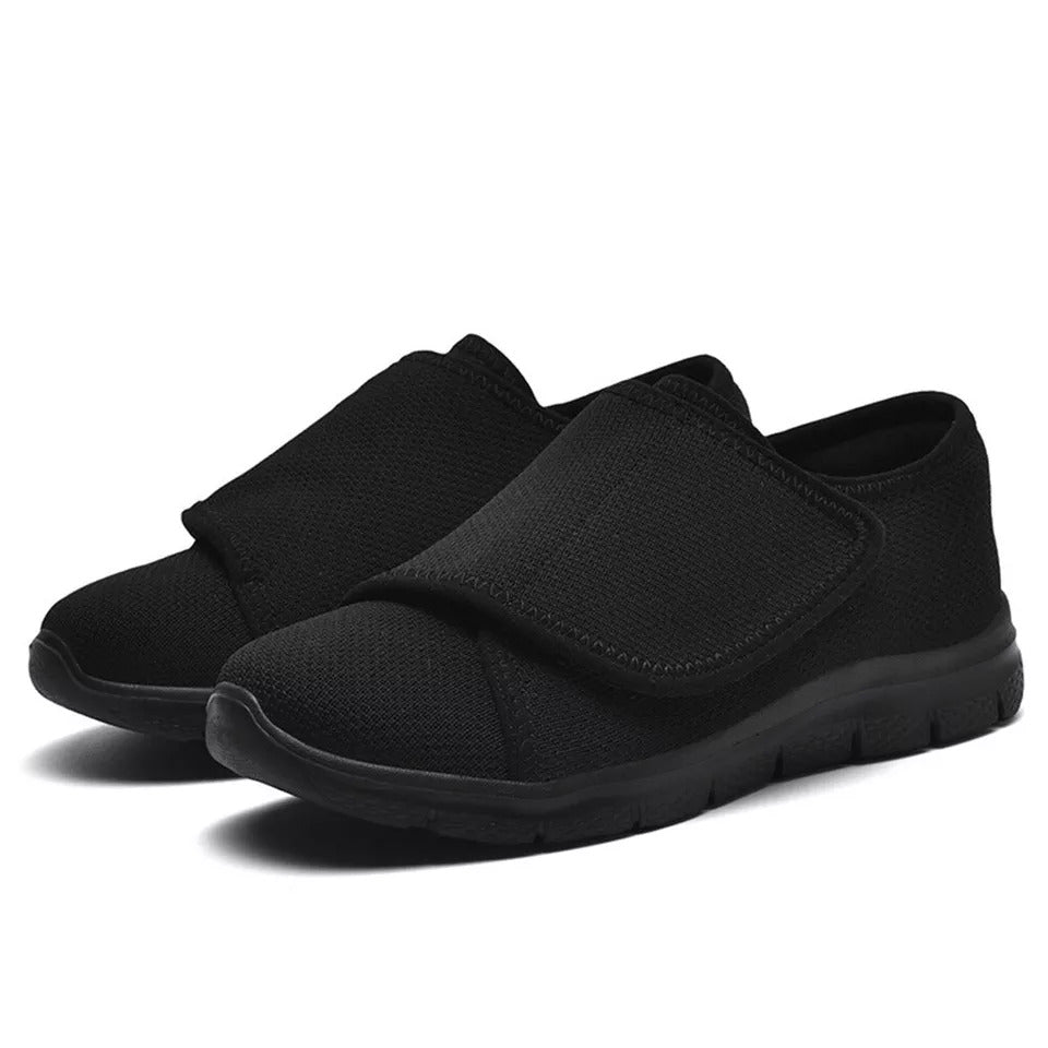 Women's Supportive Comfort Shoes - Adjustable Wide Fit for All-Day Ease