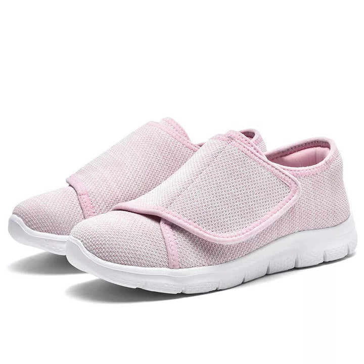 Women's Supportive Comfort Shoes - Adjustable Wide Fit for All-Day Ease