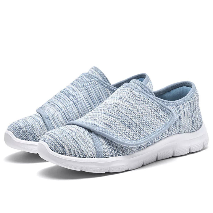Women's Supportive Comfort Shoes - Adjustable Wide Fit for All-Day Ease