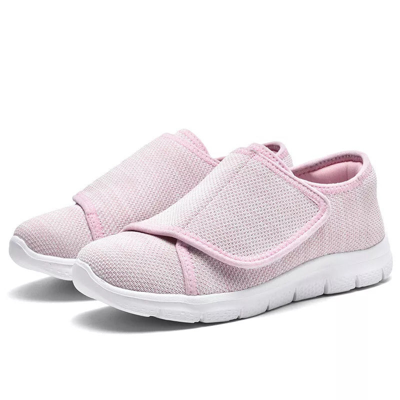 Women's Supportive Comfort Shoes - Adjustable Wide Fit for All-Day Ease