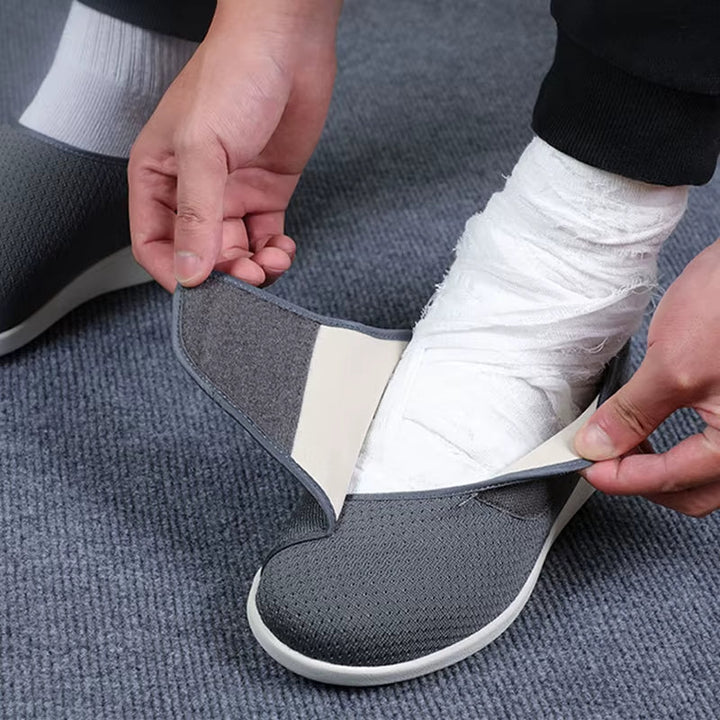 Women's Supportive Comfort Shoes - Adjustable Wide Fit for All-Day Ease