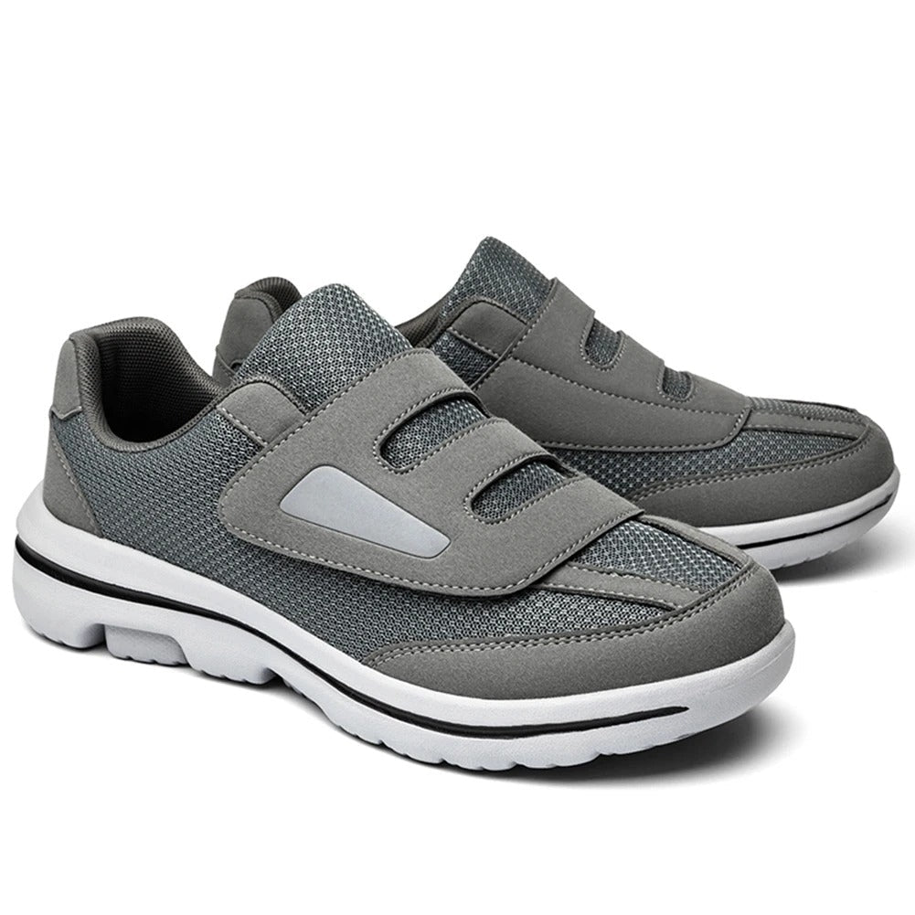 Men's Adjustable Comfort Walking Shoes for Wide Feet