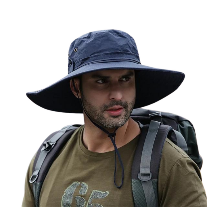 Ranger | Men's Outdoor Summer Hat with Chin Strap & Water-Repellent Fabric