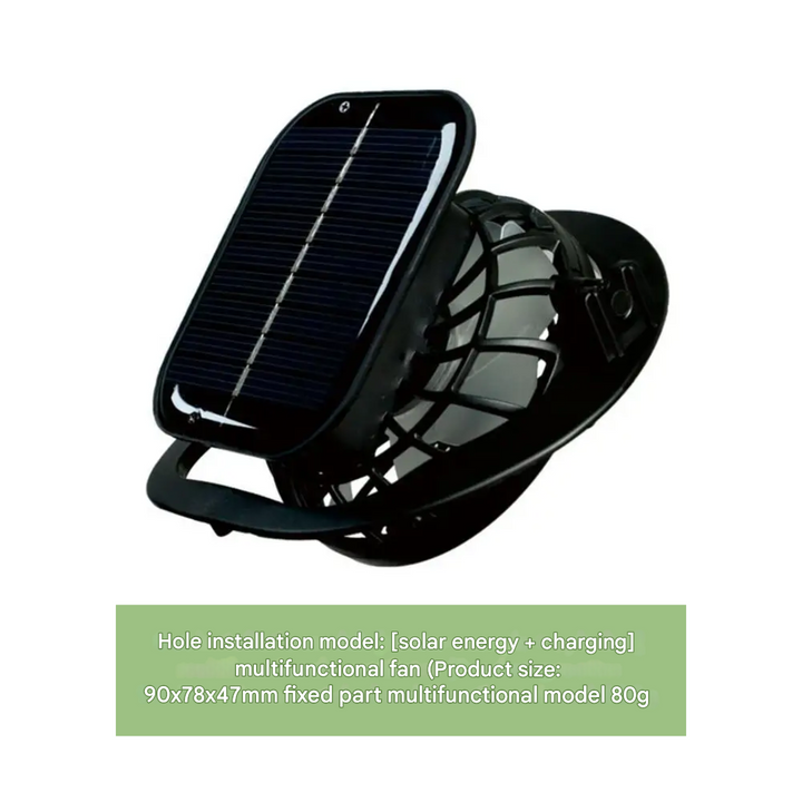 John | Men's Outdoor Sun Hat with Built-in Fan